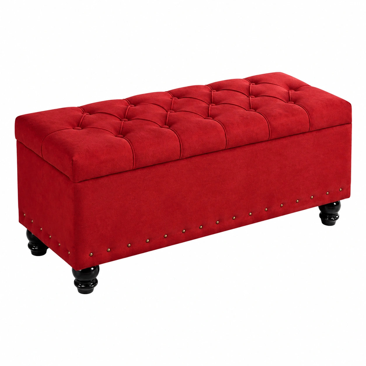 Pouf in Legno Massello Stile Nordico con Rivestimento in Velluto Giallo, Perfetto per Ingresso, Camera da Letto o Soggiorno, 40 cm