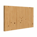 Testiera letto singolo in legno nordico 100x80 cm artigianale