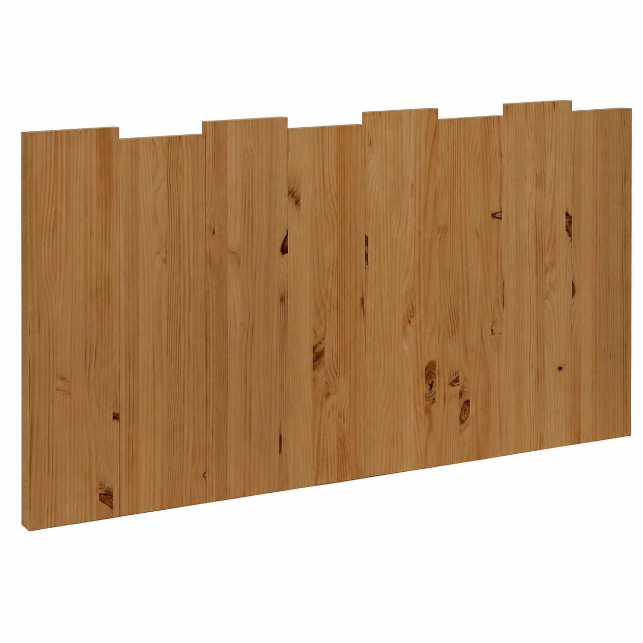 Testiera in legno massello stile nordico 100x60 cm fatta a mano in Spagna - Haku Dark