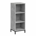 Ripiani di Stile Contemporaneo in Legno Ingegnerizzato Grigio Cemento 34,5x32,5x90 cm
