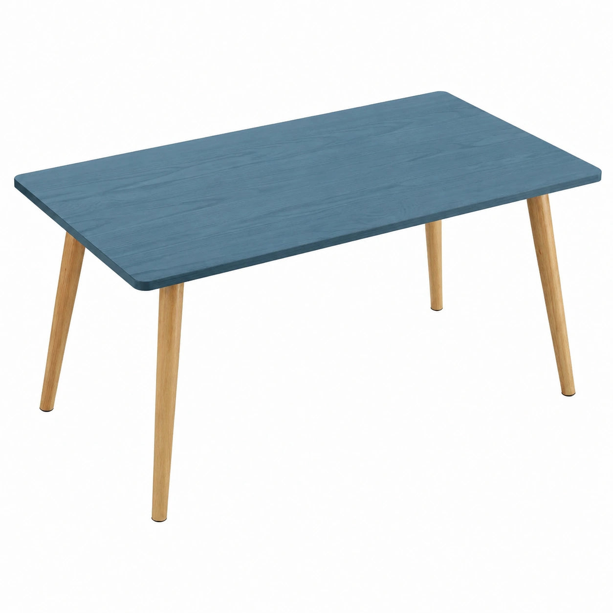 Tavolino in legno massello, design moderno minimalista, per soggiorno e camera da letto